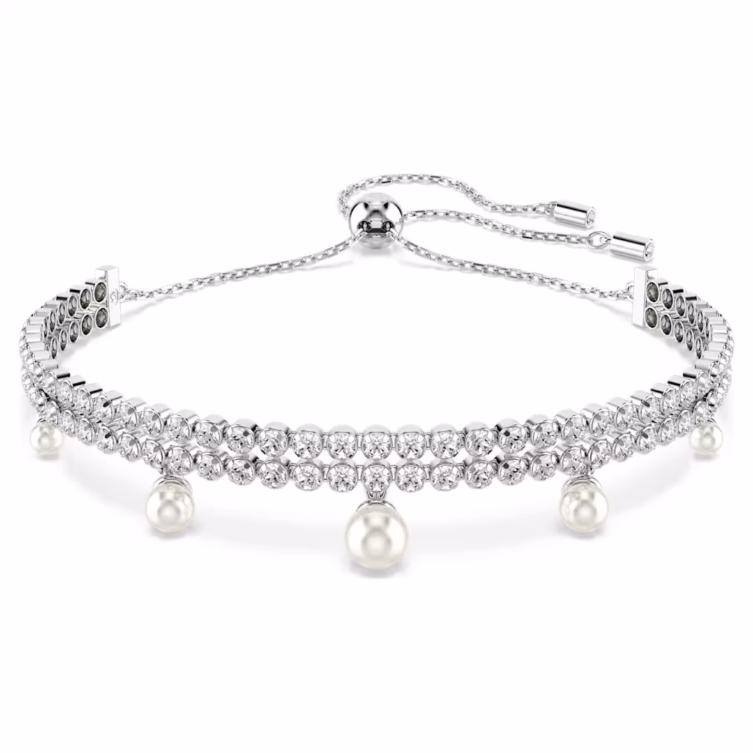 ariana-grande-x-swarovski-armband--kristallperle--rundschliff--weiß--rhodiniert-swarovski-5720870