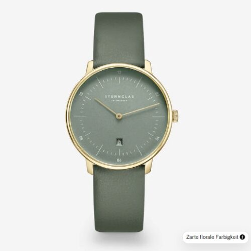 STERNGLAS DAMENUHR Naos XS Edition Flora 33 mm / Quarz