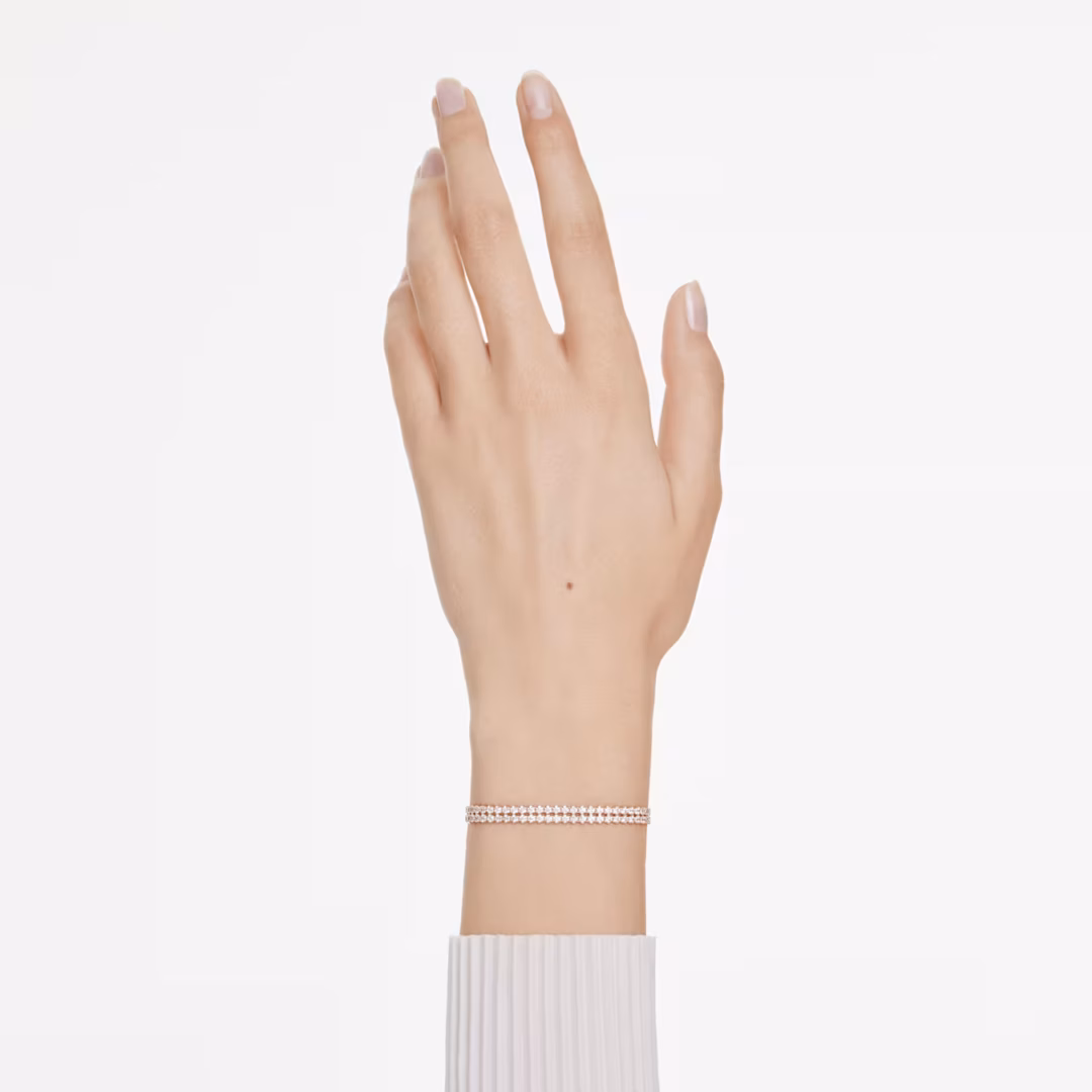 matrix-tennis-armband--rundschliff--weiß--roségold-legierungsschicht-swarovski-5677823 (2)