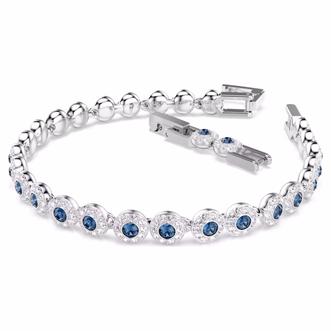 una-angelic-tennis-armband--rundschliff--blau--rhodiniert-swarovski-5733401 (2)