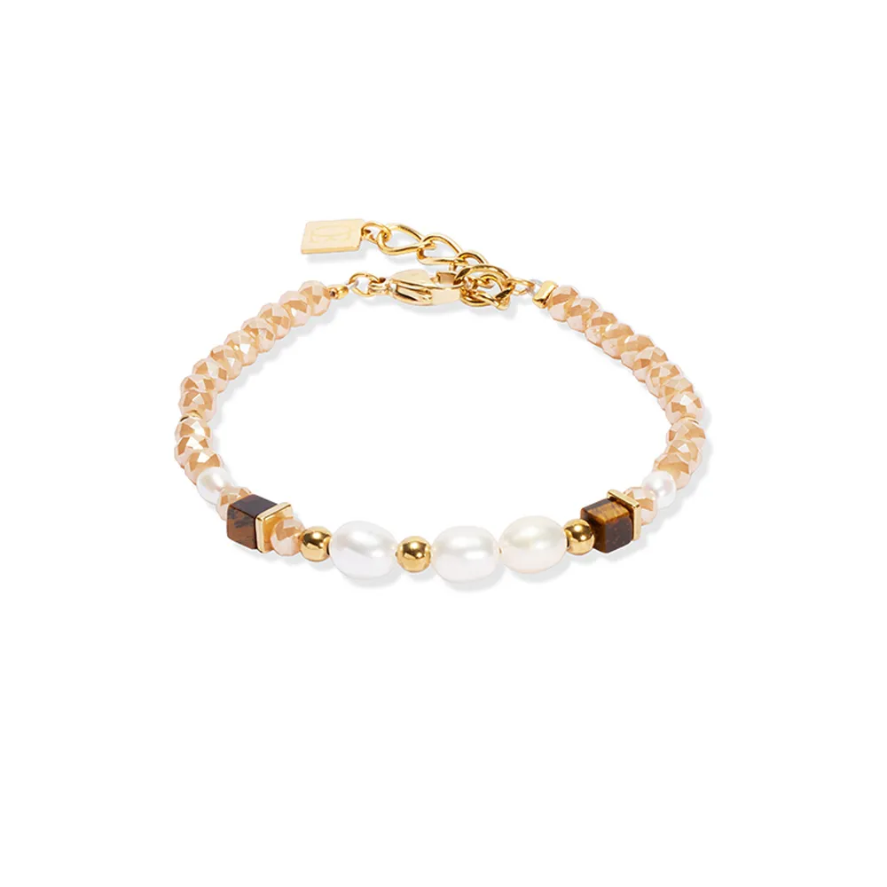 coeur-de-lion-armband-edelstahl-goldfarben-braun-beige-crystal-pearls-1135-30-1110-41516-0