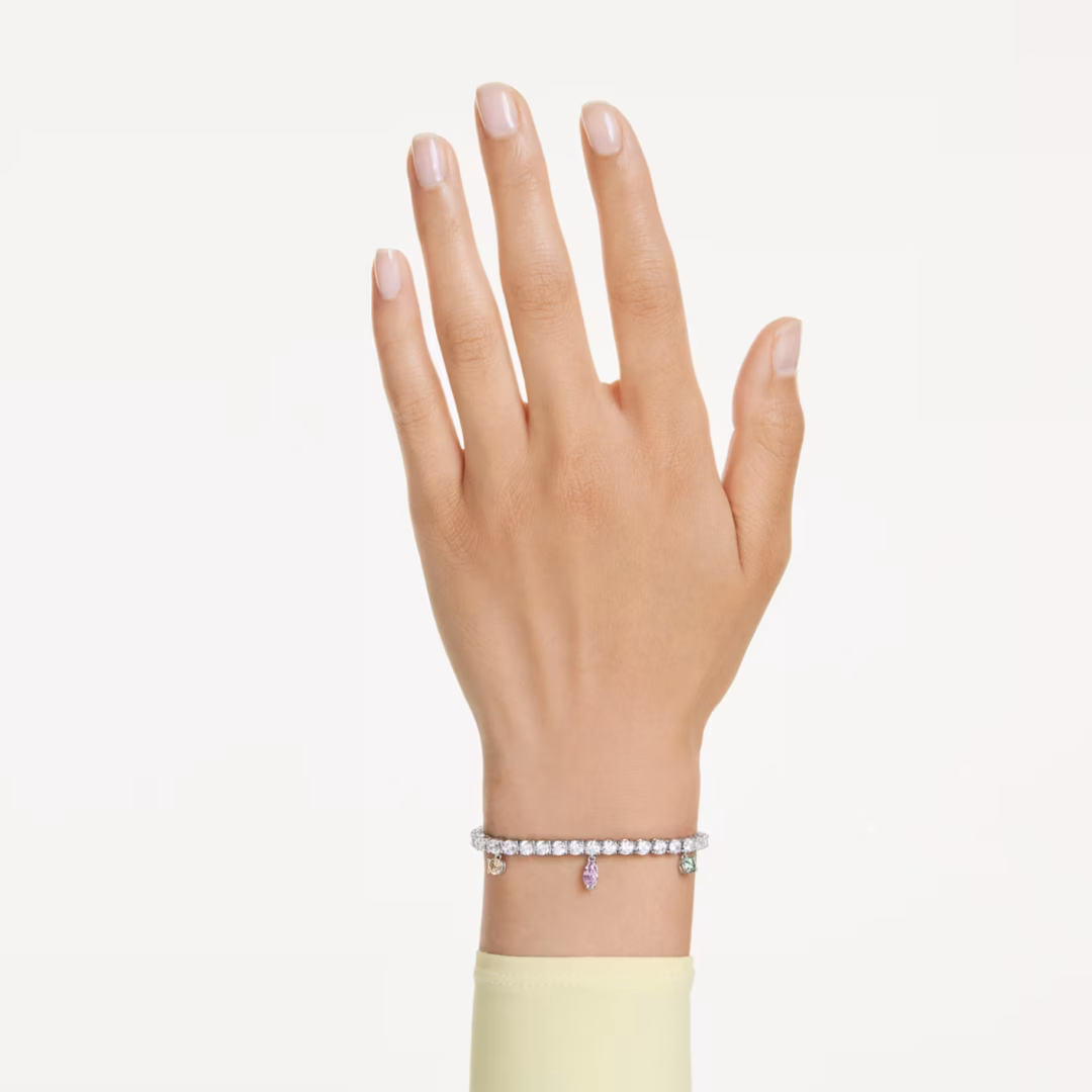 ariana-grande-x-swarovski-armband--verschiedene-schliffe--mehrfarbig--rhodiniert-swarovski-5742463 (1)