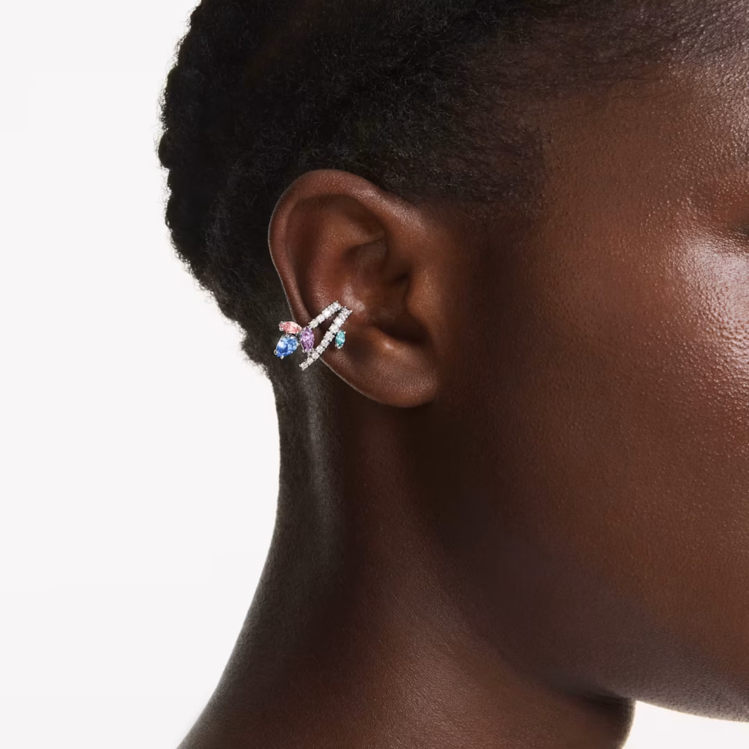 ariana-grande-x-swarovski-ohrspangen--verschiedene-schliffe--mehrfarbig--rhodiniert-swarovski-5749184 (1)