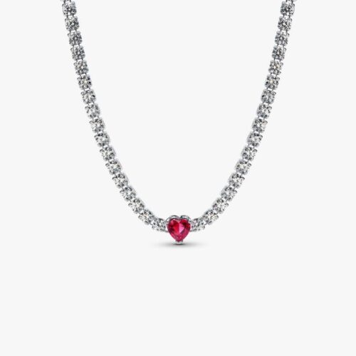 Pandora Strahlenkranz Herz Choker 393549C01