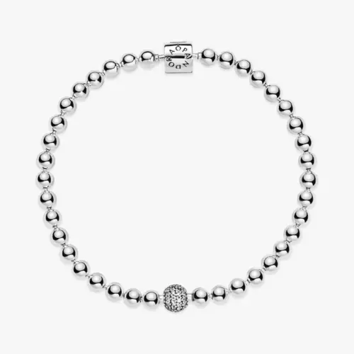 Pandora Kugeln & Pavé Armband  598342CZ
