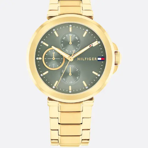 Tommy Hilfiger Edelstahluhr mit Gliederarmband 1782755