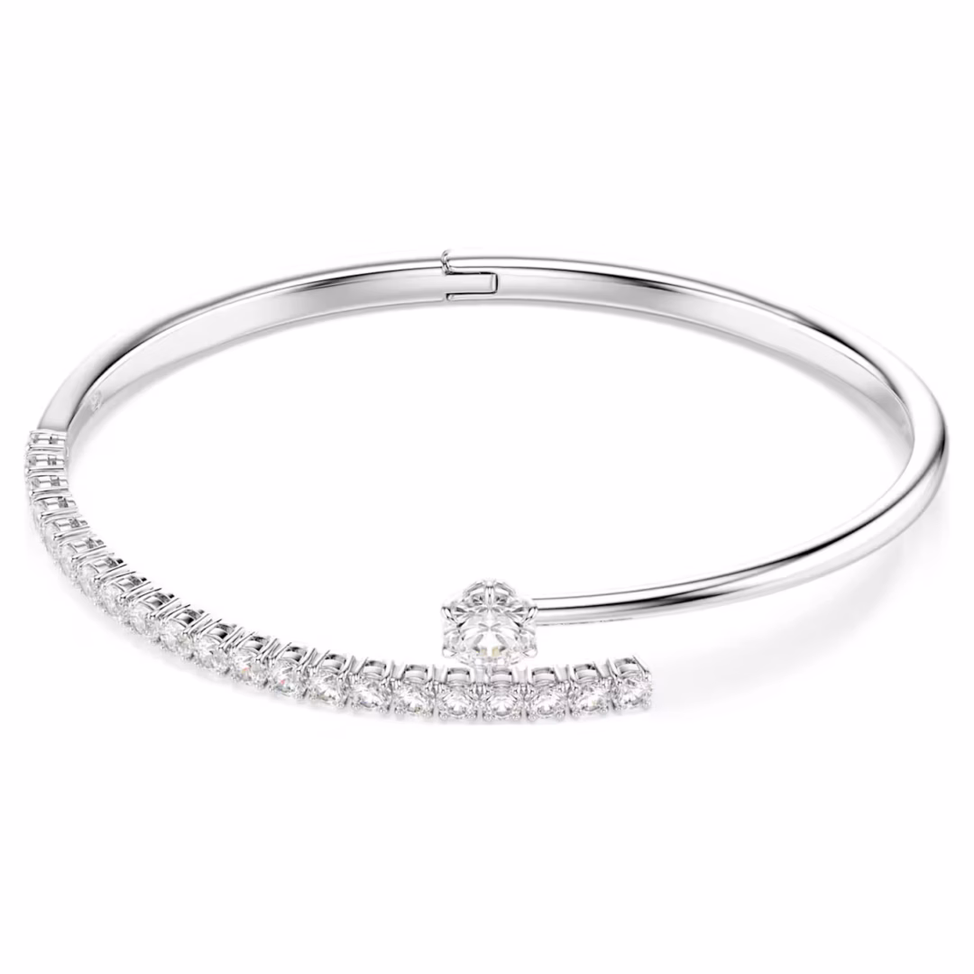 matrix-armreif--rundschliff--weiß--rhodiniert-swarovski-5753569