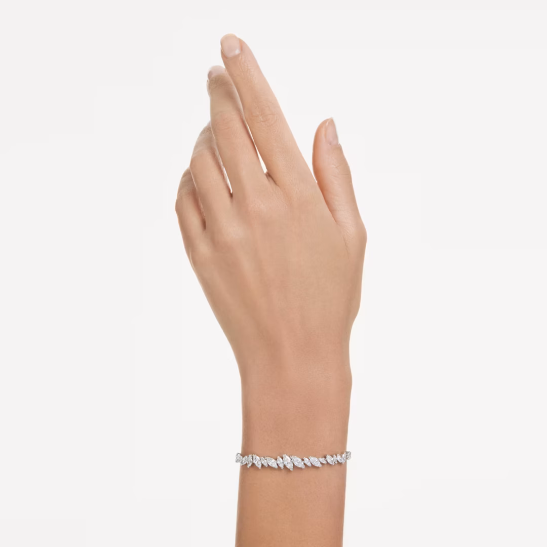 mesmera-armband--marquise-schliff--weiß--rhodiniert-swarovski-5748650