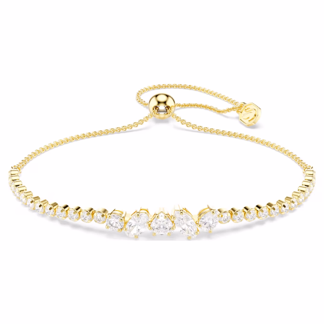 mesmera-armband--verschiedene-schliffe--weiß--18k-goldbeschichtet-swarovski-5747939