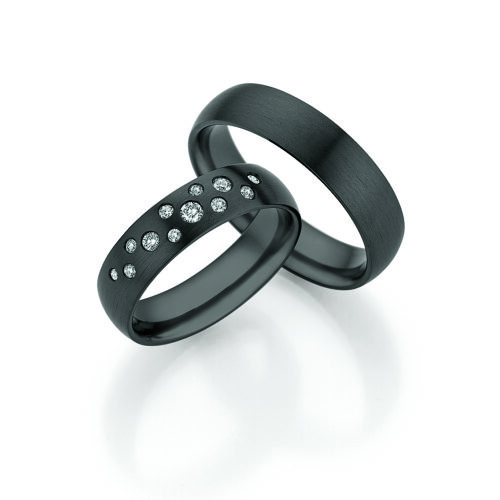 BLACK & DIAMONDS Trauringe Collection Ruesch