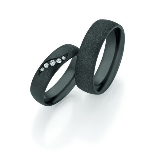BLACK & DIAMONDS Trauringe Collection Ruesch