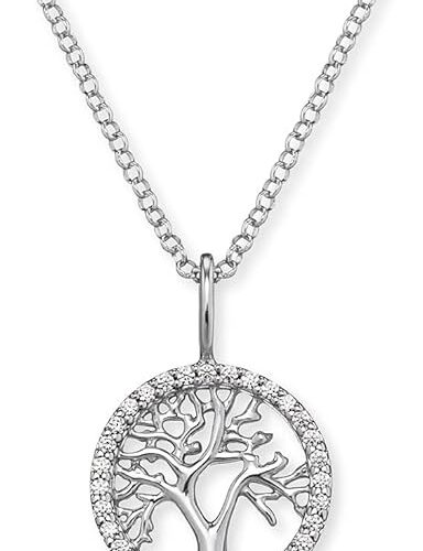 Engelsrufer Damen-Ketten mit Anhänger & Anhänger 925_Sterling_Silber ERN-LILTREE-ZI
