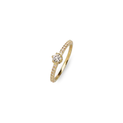Solitair Labgrown Ring Diara DS2049G 585 Gold 0,36ct G/Vs