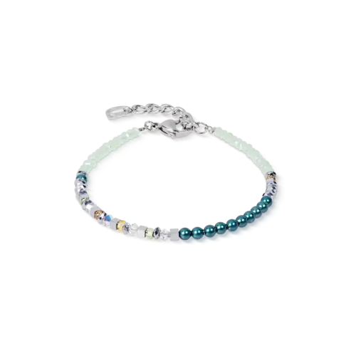 Coeur de Lion Armband Fusion Offset Graphic grün-petrol 4259300537