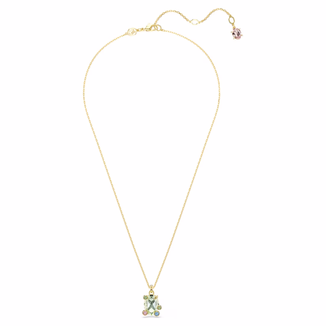gema-anhänger--verschiedene-schliffe--mehrfarbig--18k-goldbeschichtet-swarovski-5705816
