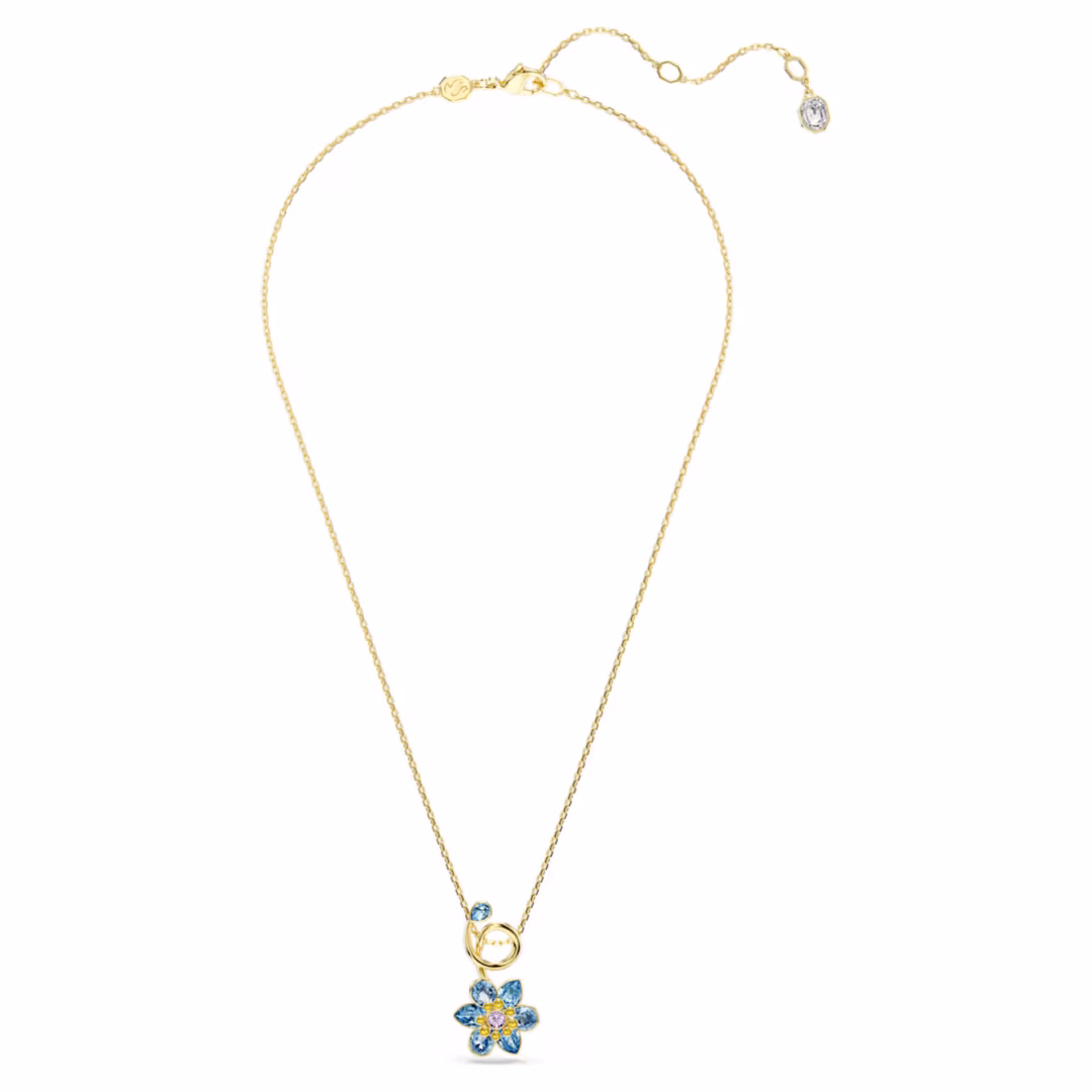 idyllia-anhänger--verschiedene-schliffe--blume--blau--18k-goldbeschichtet-swarovski-5709029 (1)
