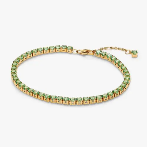 Pandora Funkelndes Grünes Tennisarmband 561469C02