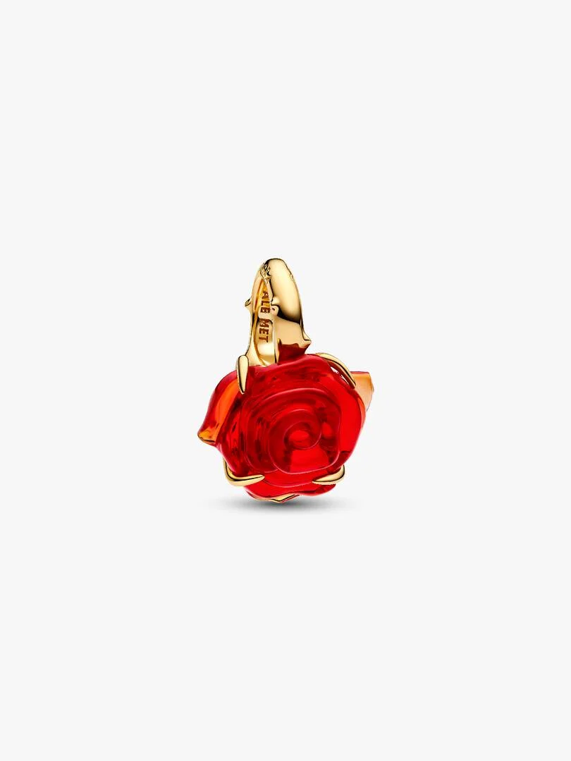 Pandora Disney Die Schöne und das Biest Verzauberte Rose Charm-Anhänger 764018C01