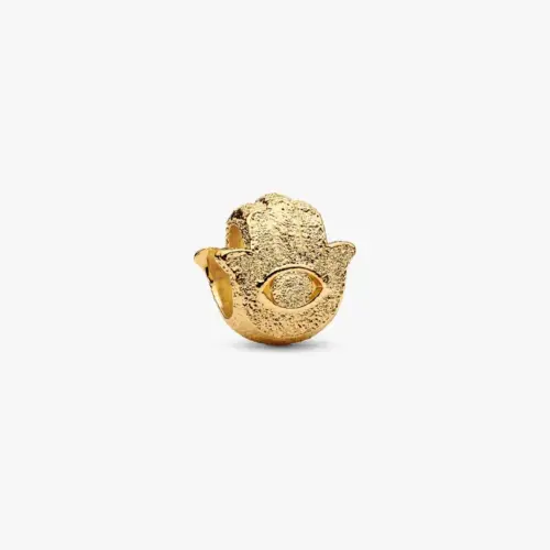 Pandora Strukturierte Hand der Fatima Mini-Charm 764042C00