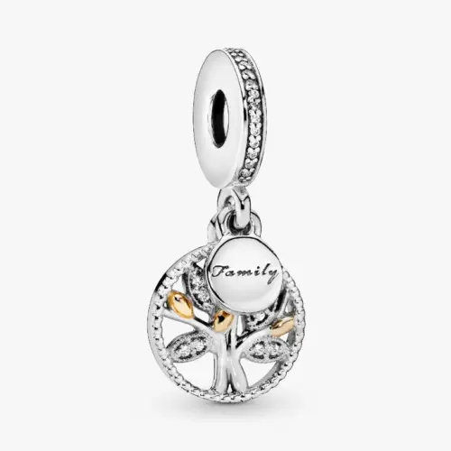 Pandora Familien Stammbaum Charm-Anhänger 791728CZ