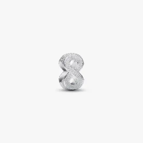 Pandora Strukturiertes Unendlichkeits-Symbol Mini-Charm 794523C00