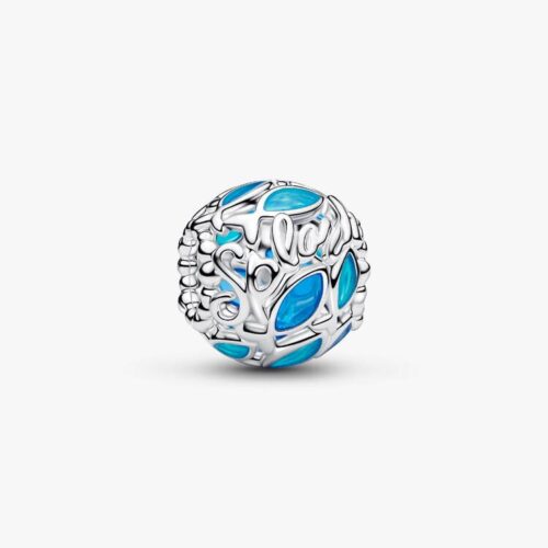 Pandora Offen gearbeitetes Fisch Charm 794699C01