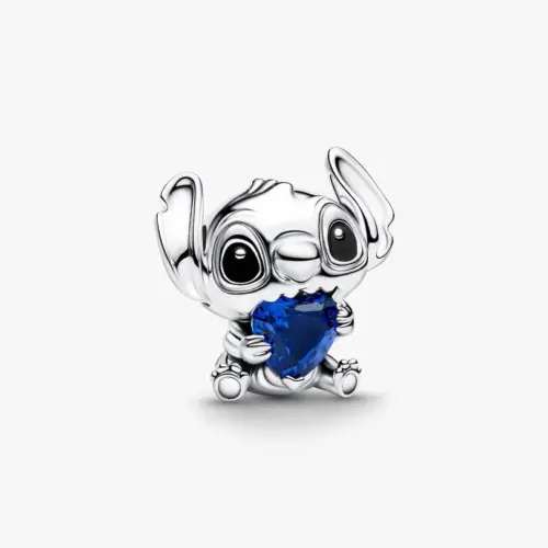 Pandora Disney Stitch Blaues Herz Charm 794731C01