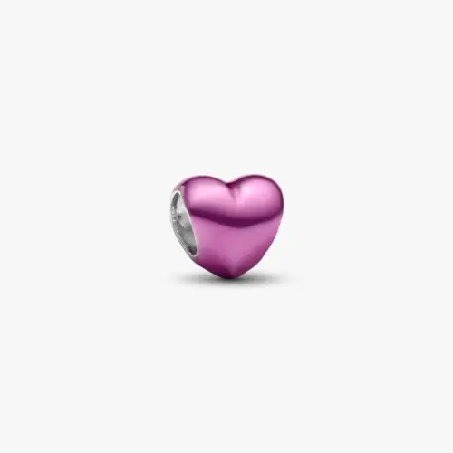 Pandora Rosafarbenes Herz Mini-Charm 794785C01