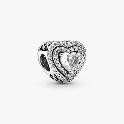 Pandora Funkelndes erhabenes Herz Charm 799218C01