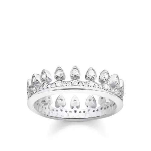 Thomas Sabo Ring - Glam and Soul - Krone - TR2235-051-14 W56