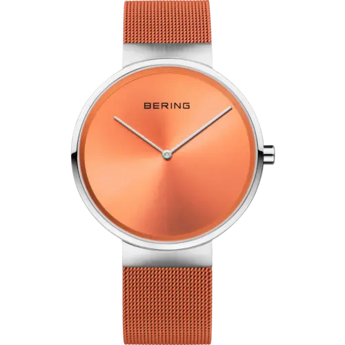 Bering Maxi Sunray Mesh-Uhr Orange 14539-505