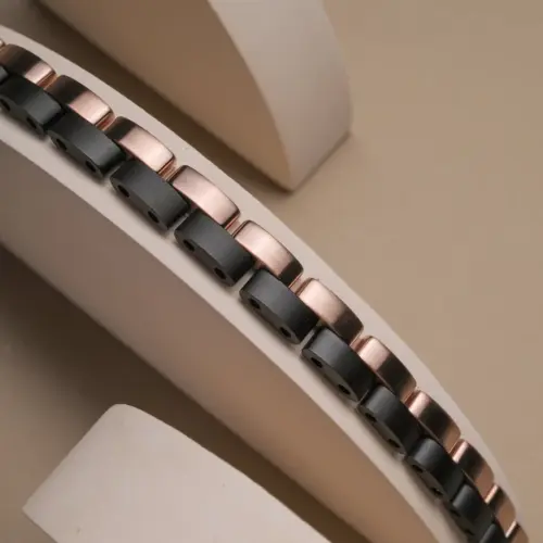 Holzkern Armband Duett Ahorn/Rose