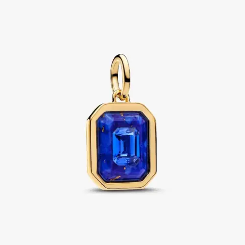 Pandora Himmlisches Blaues Sechseck Charm-Anhänger 765035C01