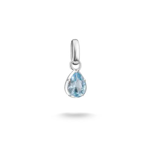 Thomas Sabo Charm-Anhänger Geburtsstein März Connect Silber CC1331-699-1