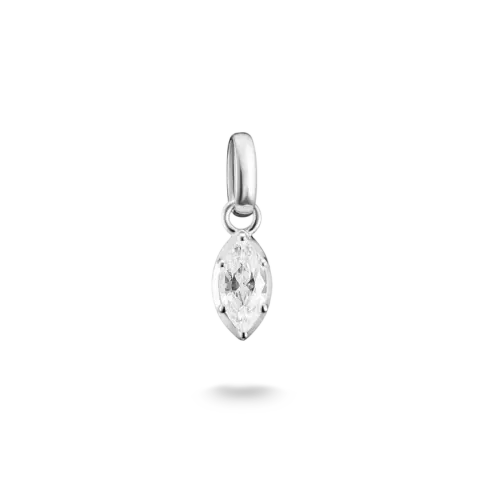 Thomas Sabo Charm-Anhänger Geburtsstein April Connect Silber CC1332-051-14