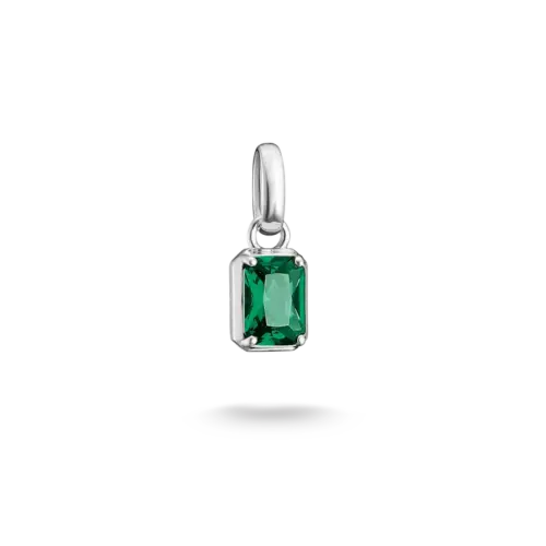 Thomas Sabo Charm-Anhänger Geburtsstein Mai Connect Silber CC1333-699-6